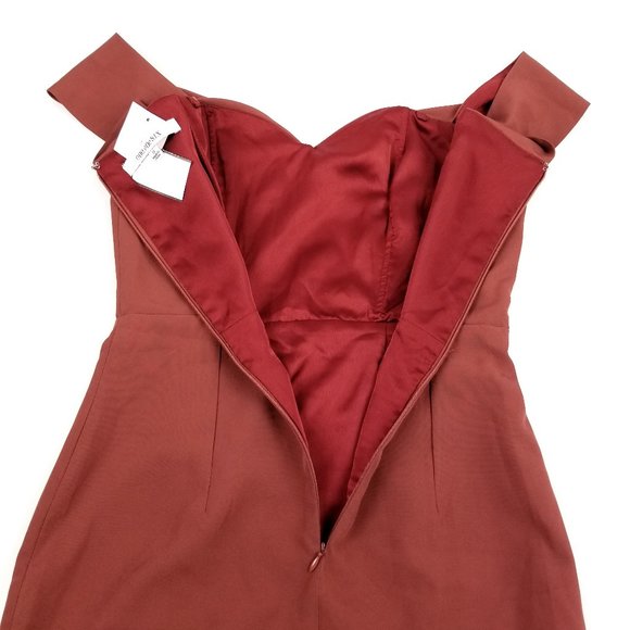 ONE ONE SIX Off Shoulder Sweetheart Sheath Dress S - Picture 12 of 13